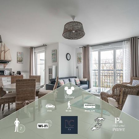 *Disneyland-Paris* 7Pers, Wifi, Netflix, Parking Montévrain Zewnętrze zdjęcie